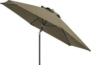 taka show sunshade EG push parasol 2.5m khaki change cloth [SHR-A25KK] garden parasol UV resistance water repelling processing 