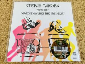 ★新品！Stepak-Takraw / Apache / Incredible Bongo Band カバー！Ryuhei The Man エディット収録！アフロファンク/レアグルーヴ