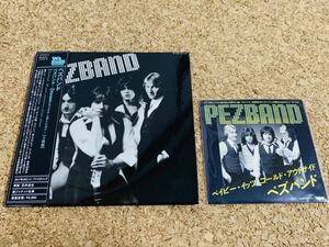 ★Pezband ペズバンド -40 Years Anniversary Deluxe Edition- / 2枚組国内盤CD＋特典3インチ・シングルCD 紙ジャケット仕様 パワーポップ