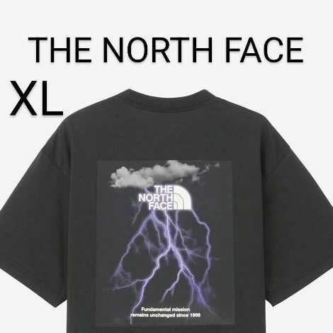 ※【新品未着用タグ付】THE NORTH FACE 半袖 Ｔシャツ NT32457 ブラック XL