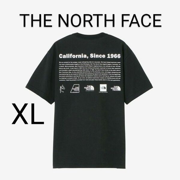 【新品未着用】THE NORTH FACE 半袖 Ｔシャツ NT32407 ブラック XＬ