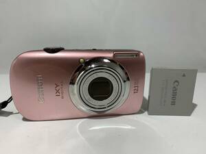 【動作確認済み】キャノン Canon IXY DIGITAL 510IS ピンク Pink 純正バッテリーセット コンパクトデジタルカメラ (同梱OK)S692