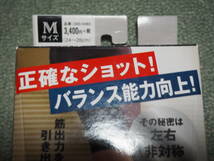 未使用保管品D-LINEゴルフ専用ソックス　サポートソックス右利き用ショートM24-26㎝左右非対称　ブラック系3740円相当ダイヤ工業_画像2