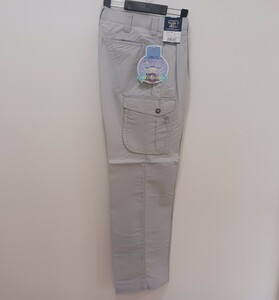 452takaya commercial firm two tuck cargo pants TU-8105 spring summer work trousers W88 silver ( gray ) electro static charge prevention stretch TAKAYA WORK WEAR new goods .. bar toru