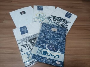  set sale! common carp . shirt L size 5 sheets! white * navy blue various new goods unused unopened dabo shirt .. Edo one Tokyo .. is japanese -years old hour chronicle small . phoenix mulberry peace 