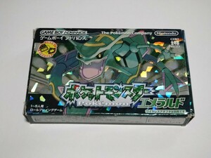 [ empty box only * soft none ] Pokemon emerald / Game Boy Advance for soft 