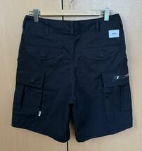 【Ｓサイズ】WTAPS 22 SS CARGO / SHORTS / COPO. WEATHER ダブルタップス パンツ カーゴ　BLACK_画像2