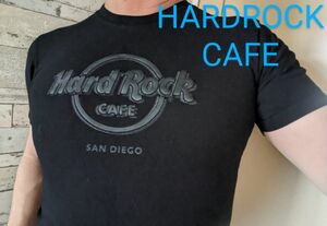 HardRock CAFE SANDIEGOラバープリント極小モデルハードロックカフェサンディエゴTシャツ