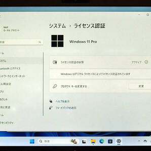 富士通 LIFEBOOK U938/S Celeron 3965U メモリ12GB SSD128GB Windows11Proの画像8