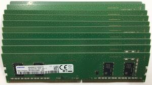 【4GB×10枚セット】SAMSUNG PC4-2400T-UC0-11 DDR4-19200 1R×16 288pin 中古メモリー デスクトップ用 即決 動作保証【送料無料】