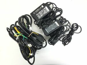 [5 piece set ]DELL original 19.5V 2.31A small pin rectangle 45W LA45NM140 HA45NM140 LA45NM121 etc. power supply cable attaching used operation guarantee [ free shipping ]