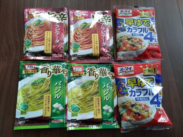 オーマイ パスタソース マカロニ 食品セット