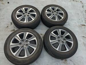 *1 jpy start * 80 series Noah Voxy latter term 16 -inch 6J +50 PCD 114.3 5H original wheel * tire 4 pcs set ZRR80 205/60R16