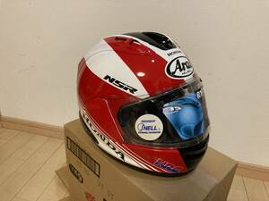 NSR250 30周年記念ヘルメット　ARAI RX-7X NSR Mサイズ　新品　限定品