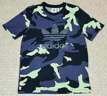 adidas・ORIGINALS M CAMO AOP TEE アディダス オリジナルス グラフィック カモ 迷彩柄 半袖Tシャツ・M サイズ・新品_画像2