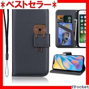 ベストセラー Mectoo iPhone13 mini ケース手帳型 黒 iP e13mini 5.4inch対応 グレー 201