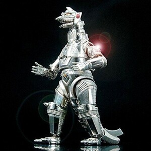  Chogokin Mechagodzilla 1974( plating VERSION ) the first version Godzilla against Mechagodzilla higashi . special effects 