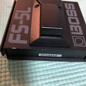 5.1 HF03342 BOSS FS-5L フットスイッチ　未確認ジャンク