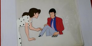 0307se071/1# cell picture # Mine Fujiko / Lupin III [ at that time thing / scratch equipped ] anime / Monkey punch ( postage 180 jpy [.60]