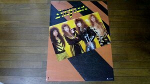 0214お3C■B2ポスター■ストライパー/STRYPER【CD特典？】アルファレコード(送料300円【ゆ80】