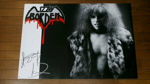 0214お3C■B2ポスター■リジー・ボーデン【レコード特典？】LIZZY BORDEN/METAL BLADE/ENIGMA(送料300円【ゆ80】