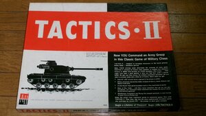 0329T6■ボードゲーム■タクティクス2/TACTICS【アバロン・ヒル/日本語説明書/カウンター揃】戦争/ウォーゲーム【ゆ100】