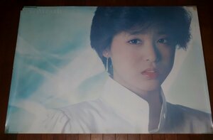 1214る6■B1ポスター■松田聖子/水色/Seiko Matsuda【特大サイズ/レコード特典？】アイドル【ゆ100】