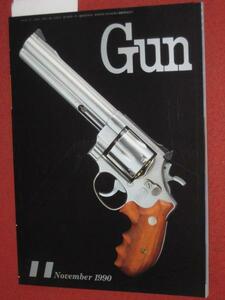 0606軍 2★月刊GUNガン1990/11S&W・M610 HK・SP89(送料180円【ゆ60】