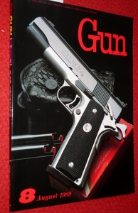 0330軍2★月刊GUNガン1989/8コルト・ゴールド・カップ/ステアーACR/SIG・SG550/レミントンM7400(送料180円【ゆ60】