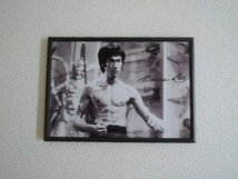 A4 額付き ポスター Bruce Lee ブルースリー 李小龍 Enter the Dragon 燃えよドラゴン 額装済み フォトフレーム_画像5