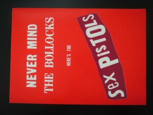 A4 額付き ポスター Sex Pistols セックスピストルズ NEVER MIND THE BLLOCKS ジェイミーリード Jamie Reid ヴィヴィアン SEDITIONARIES 赤