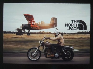 A4 額付き ポスター 飛行機 ライダー 風景 アメリカン バイク NORTH FACE パイロット motorcycle 