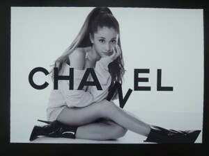 A4 額付き ポスター アリアナグランデ Ariana Grande モノクロ 写真 フォトフレーム 