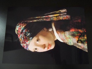 A4 額付き ポスター 真珠の耳飾りの少女 フェルメール 美術 Johannes Vermeer 画家 アート 額装済み フォトフレーム 絵画