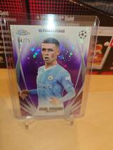 2023-24 Topps UEFA Club Competitions Soccer PHIL FODEN /75シリ _画像1