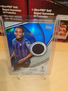 2023-24 Topps UEFA Club Competitions Soccer LUIS MURIEL ジャージカード 99シリ 