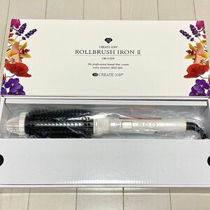 ★【新古品】クレイツイオン ロールブラシアイロンII 直径32mm CIBI-G32W 海外兼用