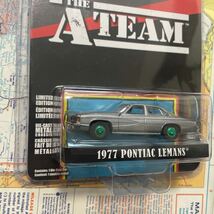 GREENLIGHT 1/64 1977 PONTIAC LEMANS 特攻野郎Aチーム グリーンライト　グリーンマシーン_画像2