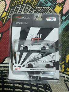 MINI GT 1/64 LBWK 日産 Nissan GT-R R35 リバティーウォーク LBワークス マットホワイト　Matte White MGT00009-TRU