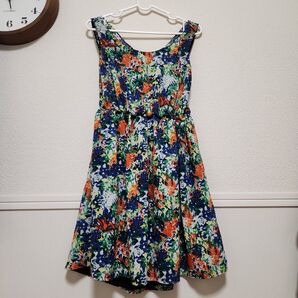 & by P&D ワンピース 花柄 リゾート Mサイズ