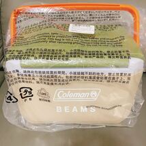 【入手困難モデル】Coleman×BEAMS 別注テイク6 クーラーボックス　ベージュ×オリーブ_画像5