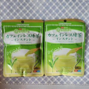 宇治の露製茶 伊右衛門 カフェインレスインスタント緑茶 32g×2袋