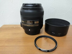 ニコン DX AF-S Micro NIKKOR 40mm 1:2.8 ED