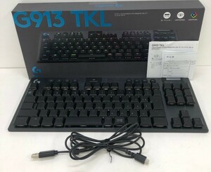 Logicool G(ロジクール G) ゲーミングキーボード テンキーレス ワイヤレス G913 TK 美品！　１円から！