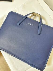 [ unused ]MACKINTOSH PHILOSOPHY briefcase business bag navy leather 