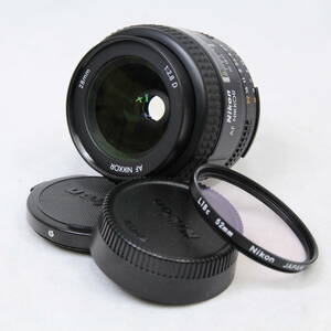 ☆美品☆ NIKON AF NIKKOR 28㎜ 1:2.8 D カメラ レンズ ニコン 現状品 202103-190K(NT)