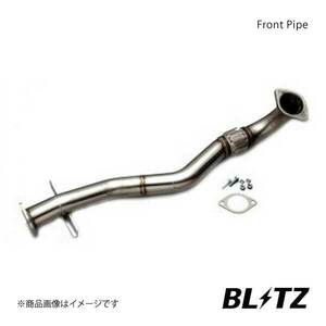 BLITZ ブリッツ フロントパイプ FRONT PIPE A/Fセンサーアタッチメント無し ランサーエボリューション5 CP9A