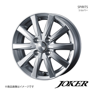 JOKER/SPIRITS フレアワゴン MM53S アルミホイール1本【15×4.5J 4-100 INSET45 シルバー】0040128