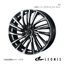 LEONIS/FS ノア 70系 3ナンバー車 アルミホイール1本【17×7.0J 5-114.3 INSET53 PBMC(パールブラック/ミラーカット)】0039982_画像1