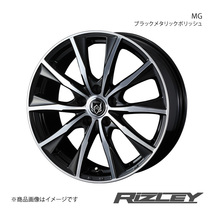 RiZLEY/MG ヴェゼル RU1/RU2/RU3/RU4 16/17インチ車 アルミホイール1本【17×7.0J 5-114.3 INSET53 ブラックメタリックポリッシュ】0039918_画像1